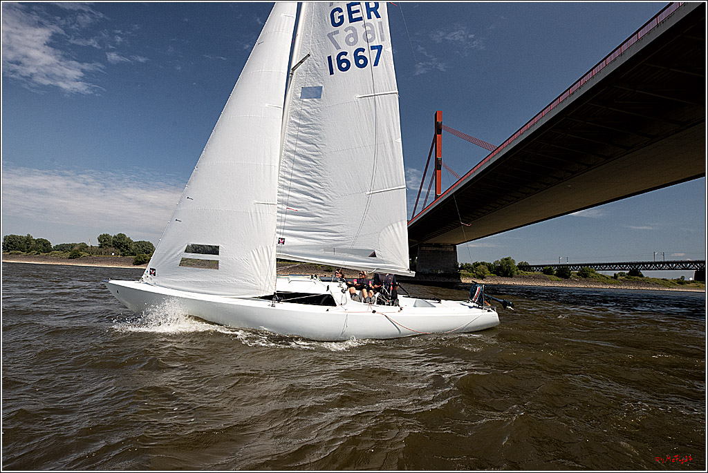 100 Jahre Rheinwoche 2022 - 4. Wettfahrt Duisburg - Wesel, 04.06.2022,